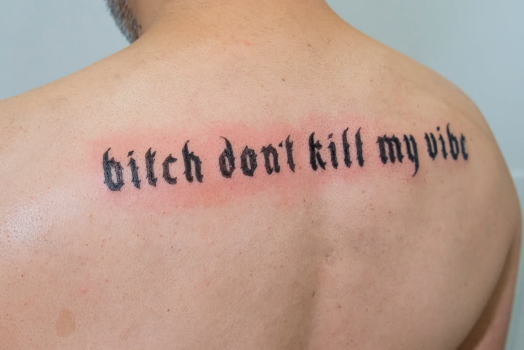 Tattoo by @wild_waves_ink — lettering_script