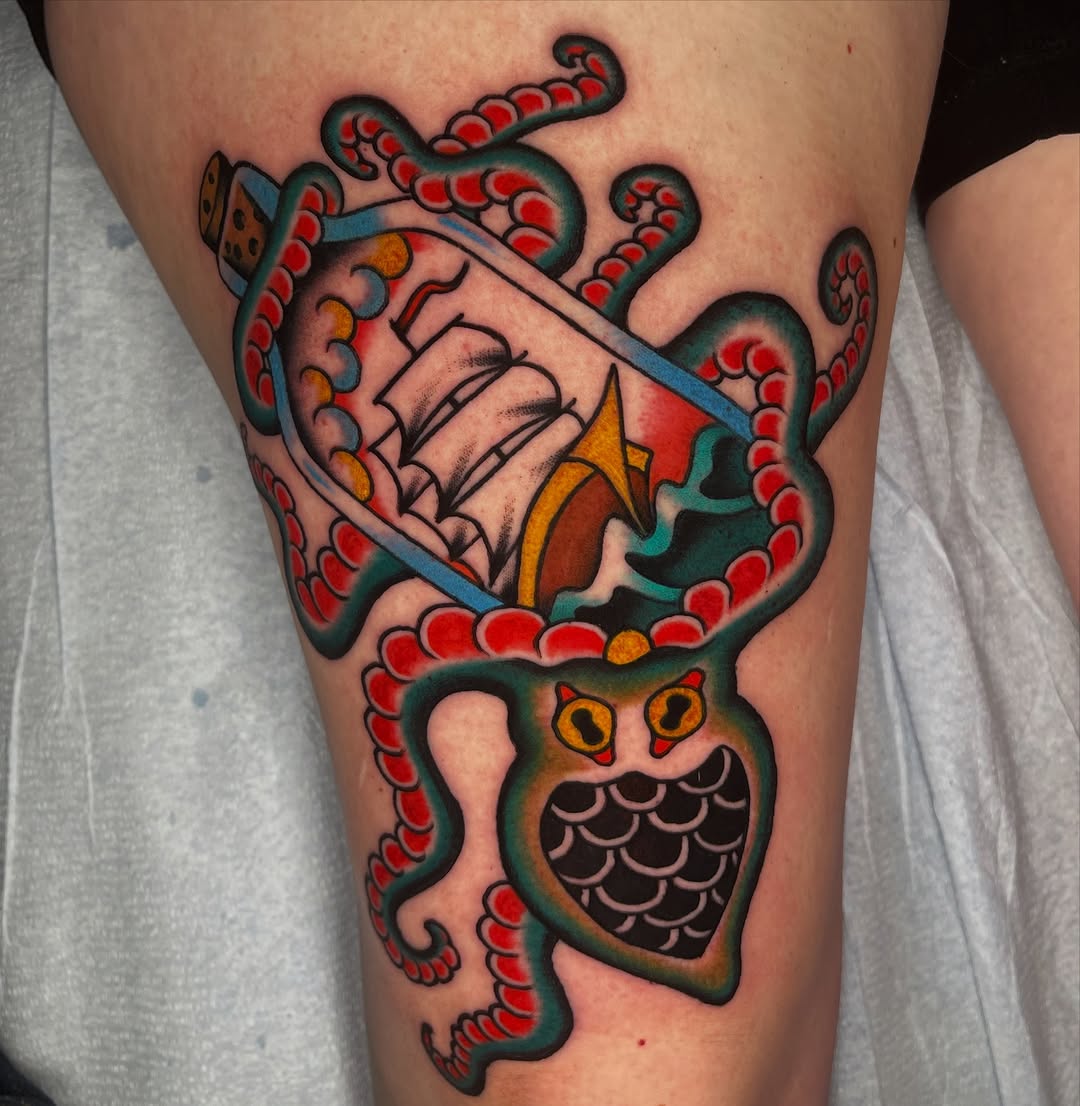 Tattoo by @jmillertattoo — american_traditional