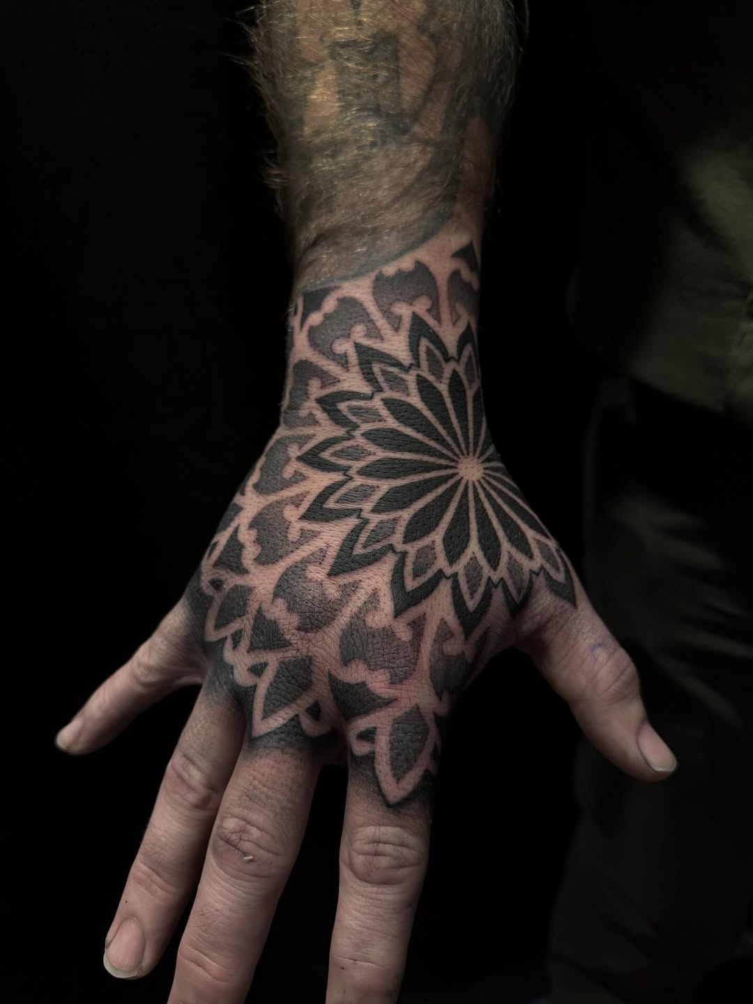 Tattoo by @jymicalkins — geometric, blackwork