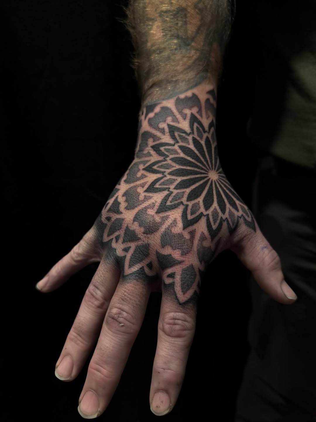Tattoo by @jymicalkins — geometric, blackwork