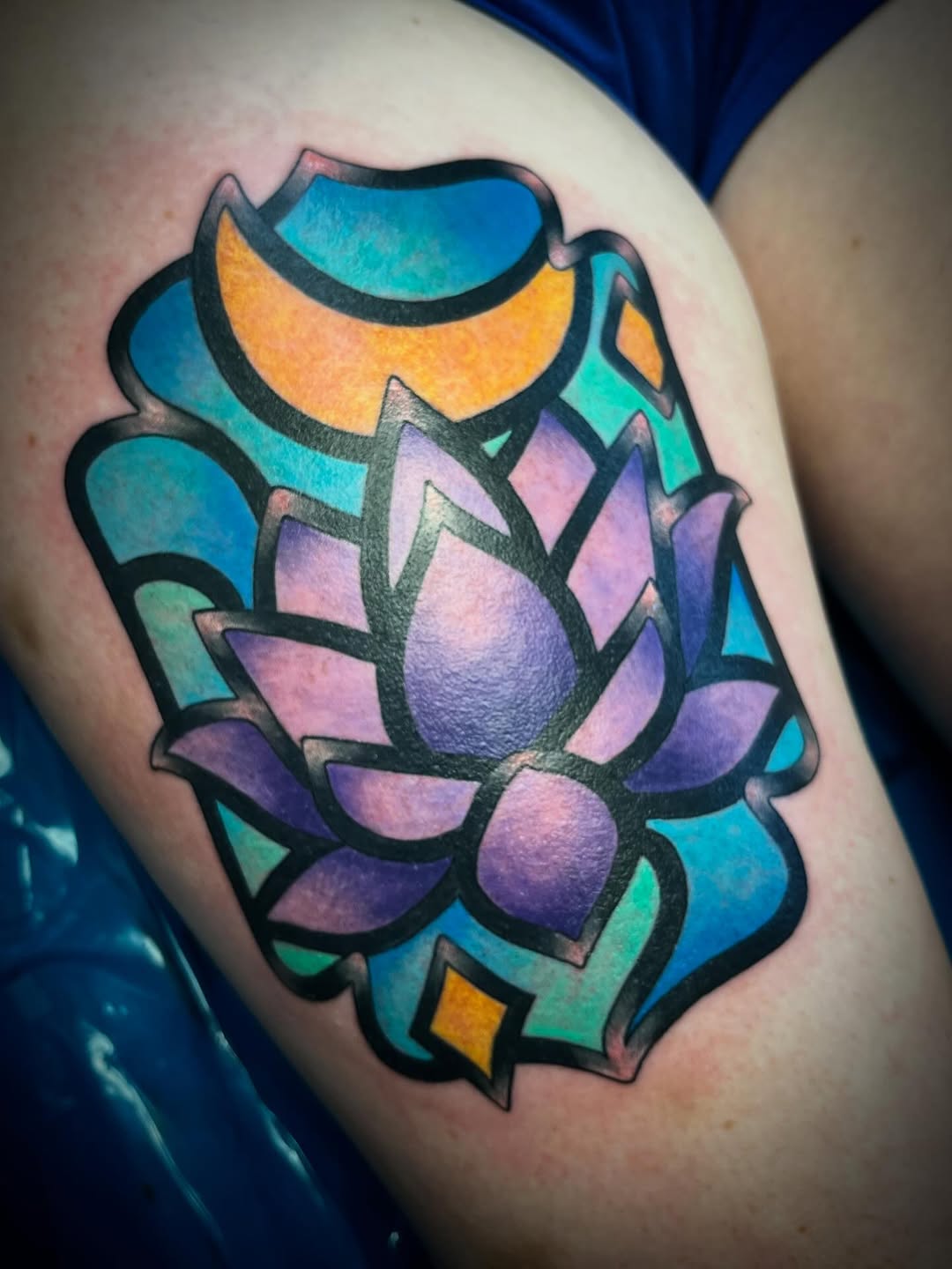 Tattoo by @wildwitchcraft โ ornamental, watercolor
