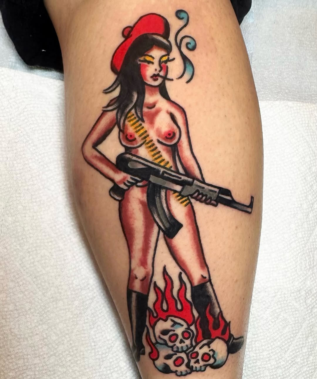 Tattoo by @sensitive.jess — american_traditional