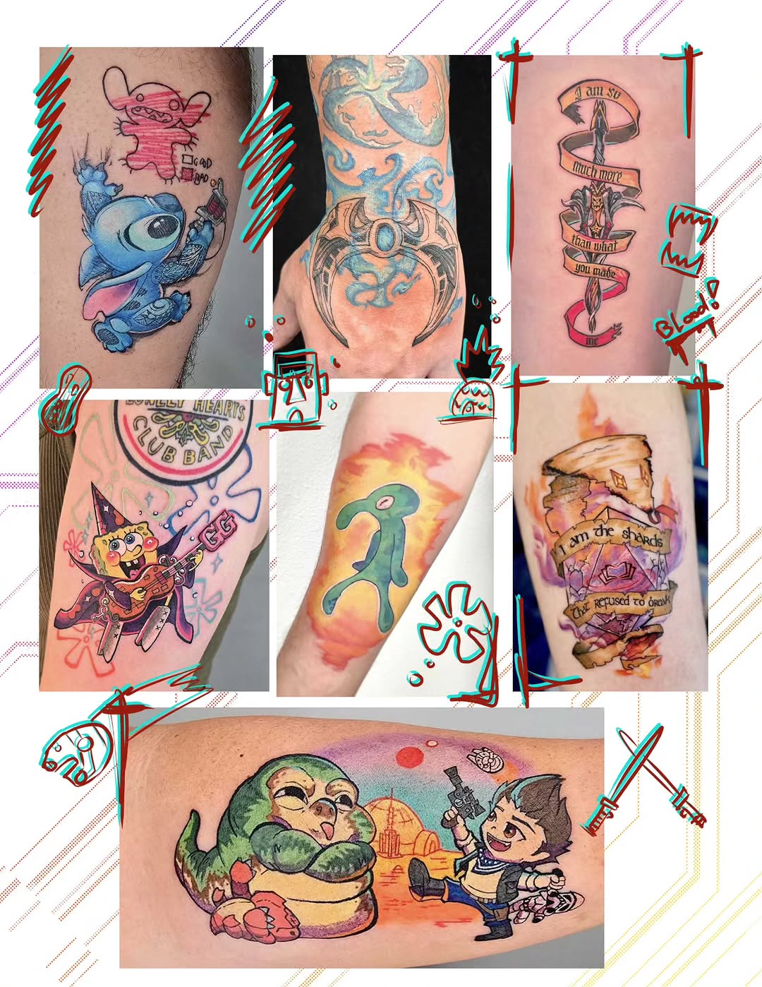 Tattoo by @dragonrock_tattoos — new_school, anime