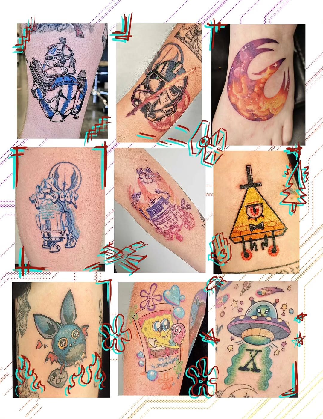 Tattoo by @dragonrock_tattoos — new_school, anime
