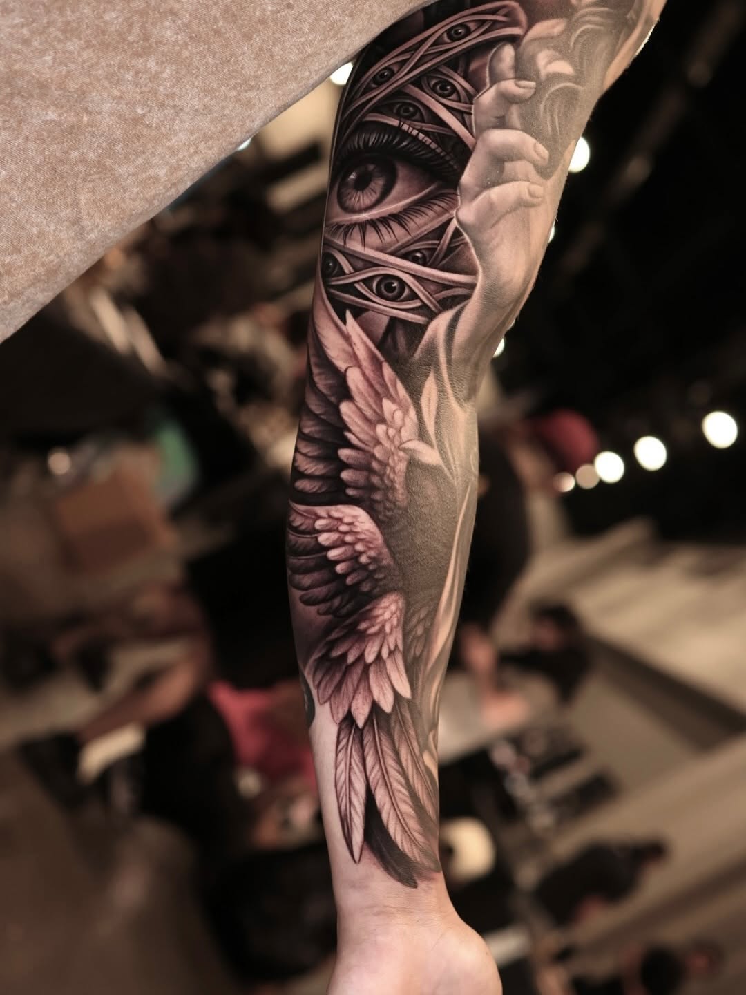 Tattoo by @steven1nk — realism, black_and_grey