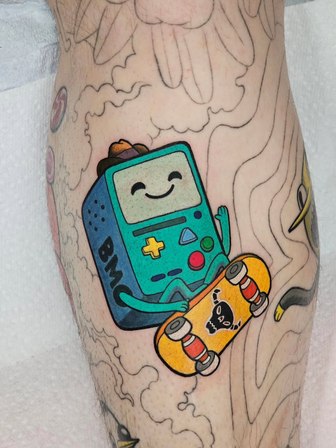 Tattoo by @zombiebellabug — new_school, anime