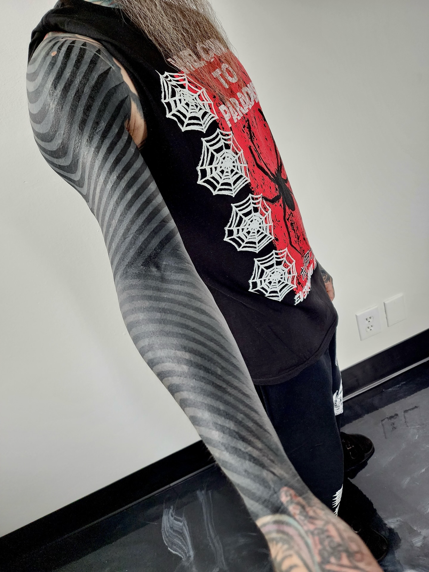 Tattoo by @ilyacascad — blackwork