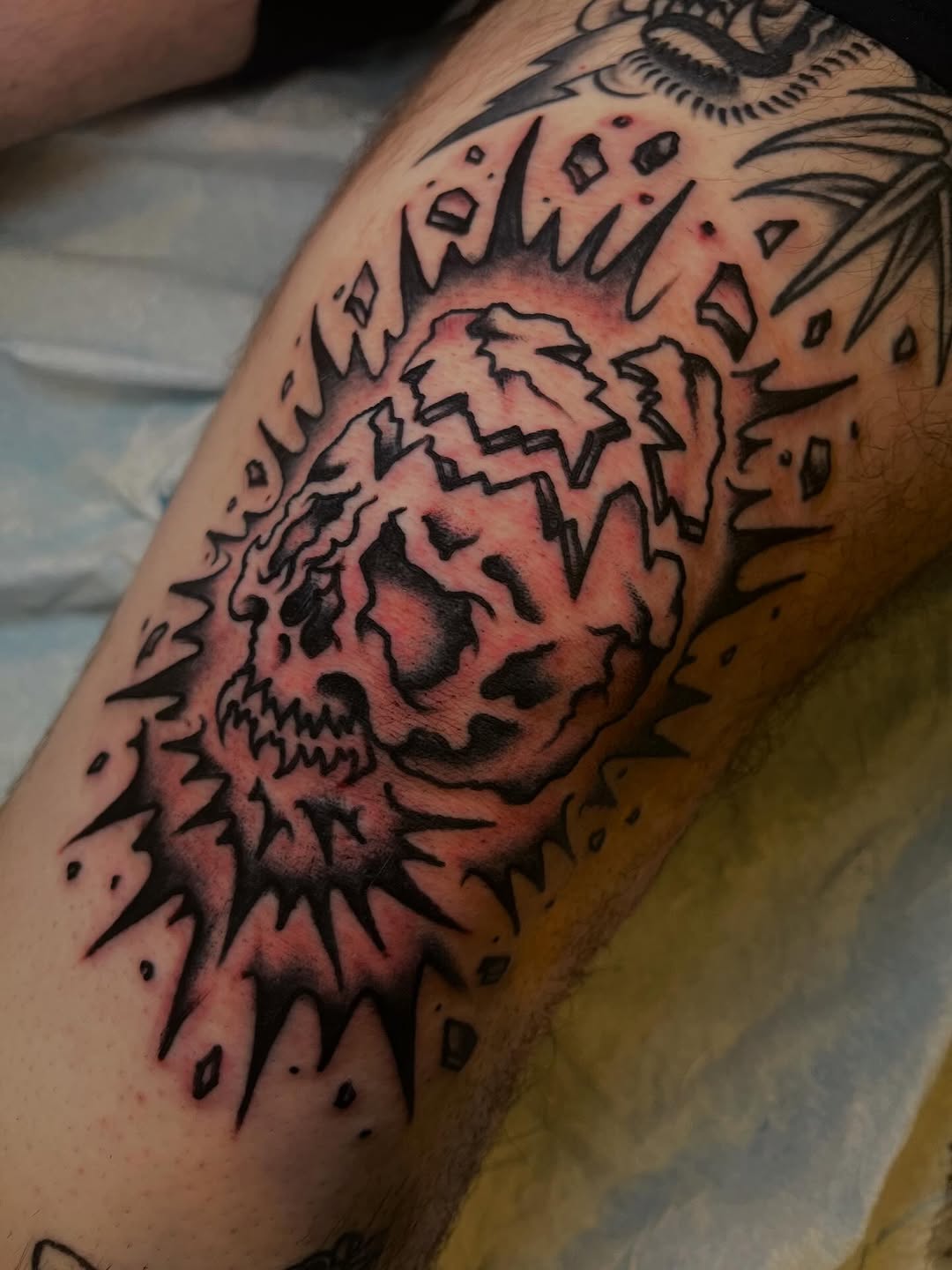Tattoo by @elliot.liedgren — blackwork, new_school