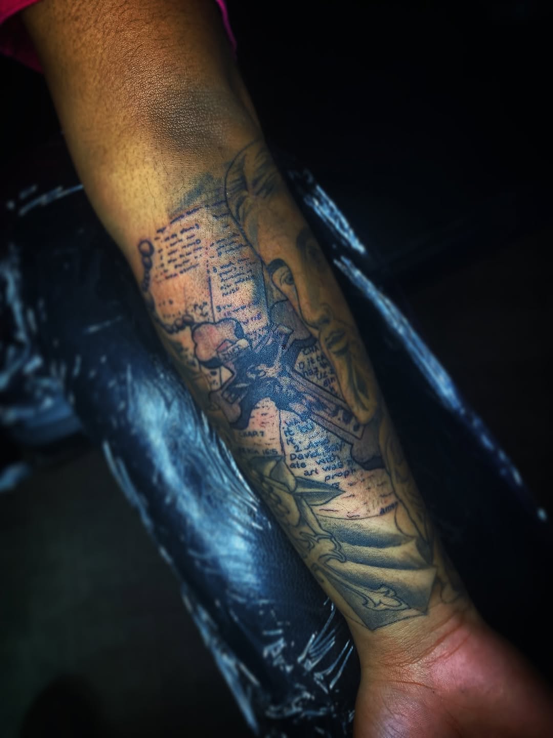 Tattoo by @el_maui787 — black_and_grey