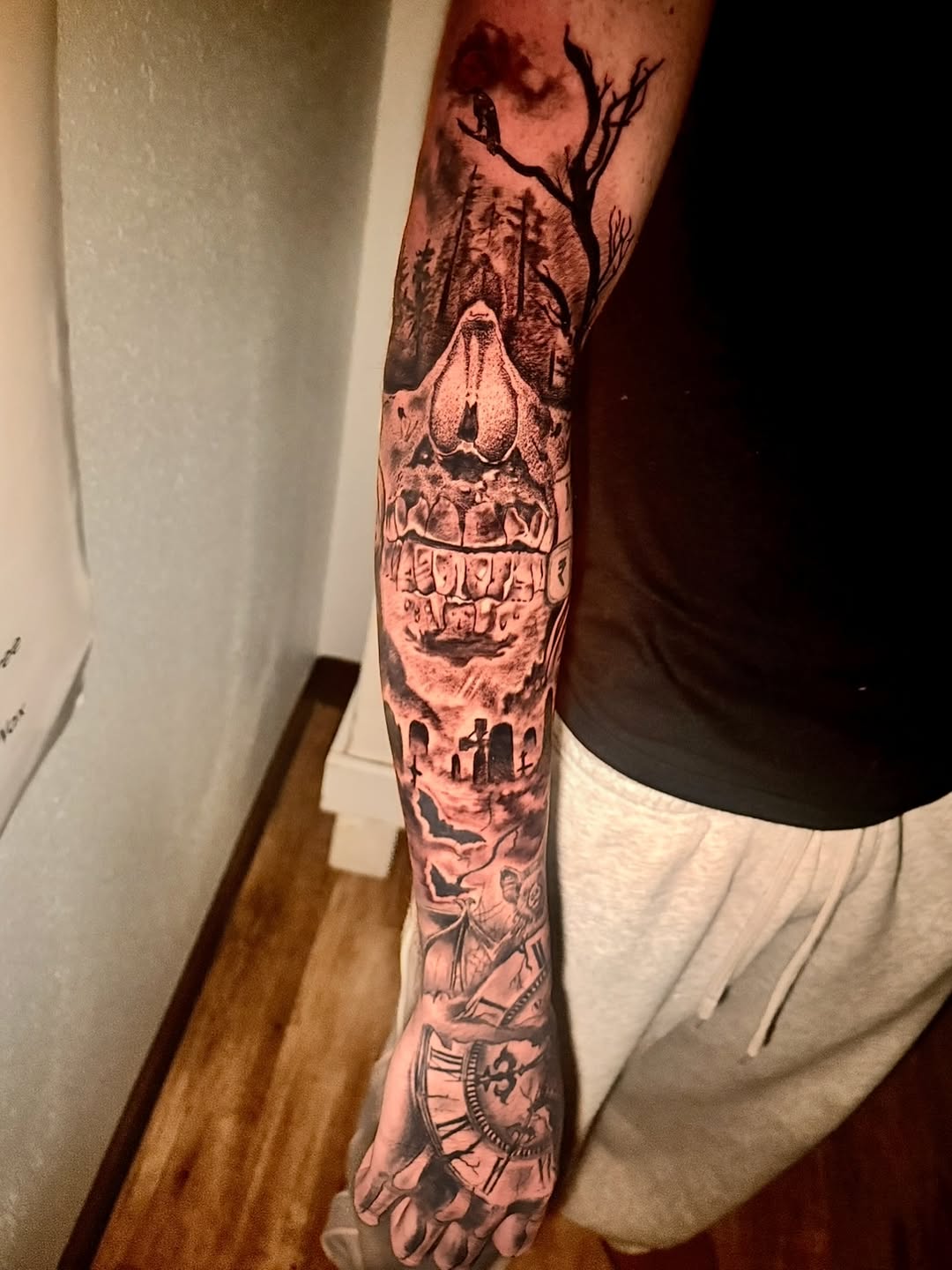 Tattoo by @ink_lozo β black_and_grey, dark_realism