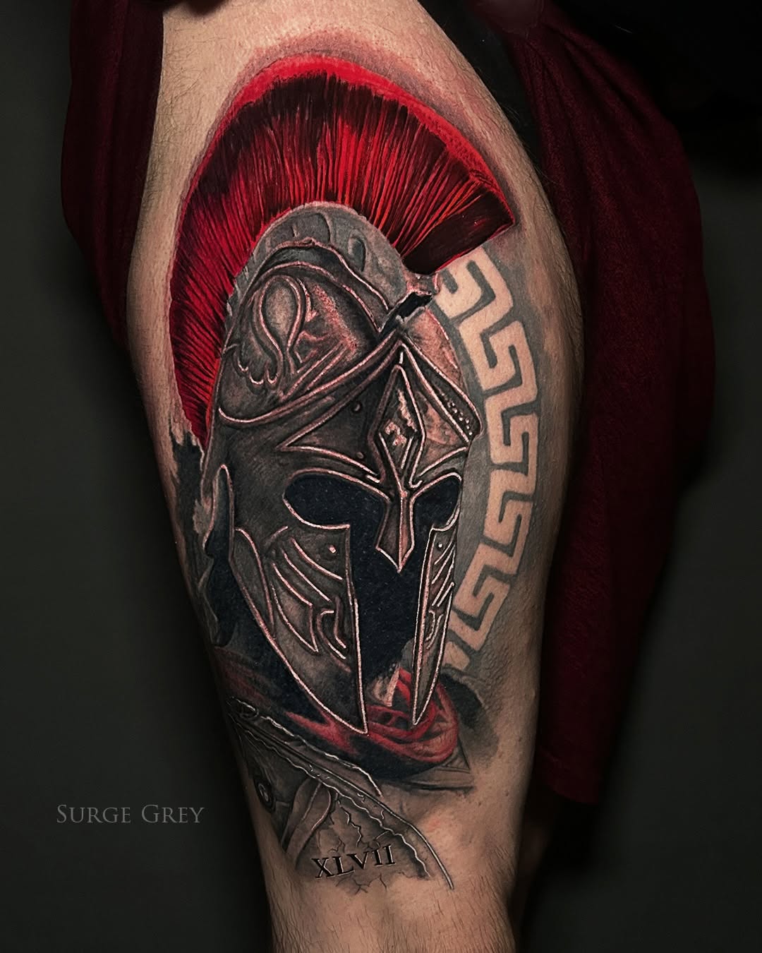 Tattoo by @surgegrey — realism, black_and_grey