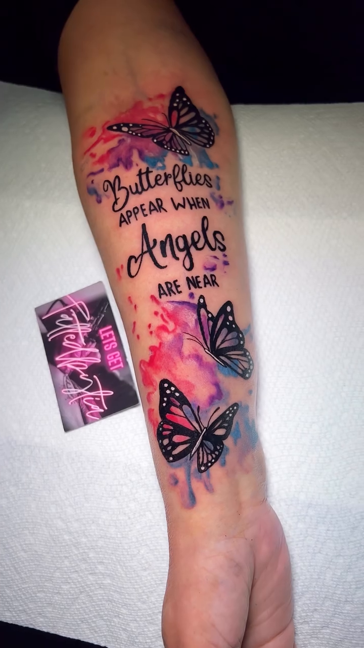 Tattoo by @tattedbytia — fine_line, lettering_script