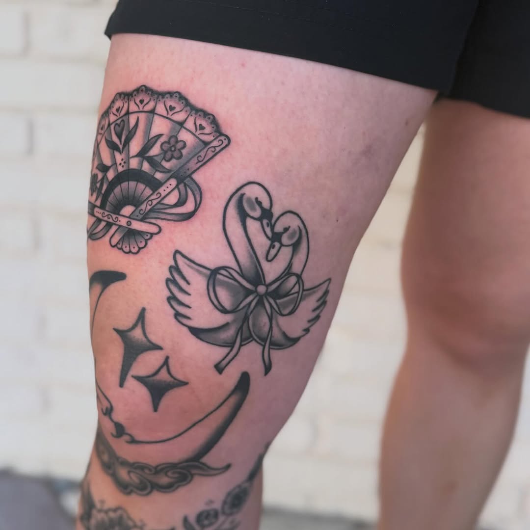 Tattoo by @tatt_brat_ — american_traditional, black_and_grey