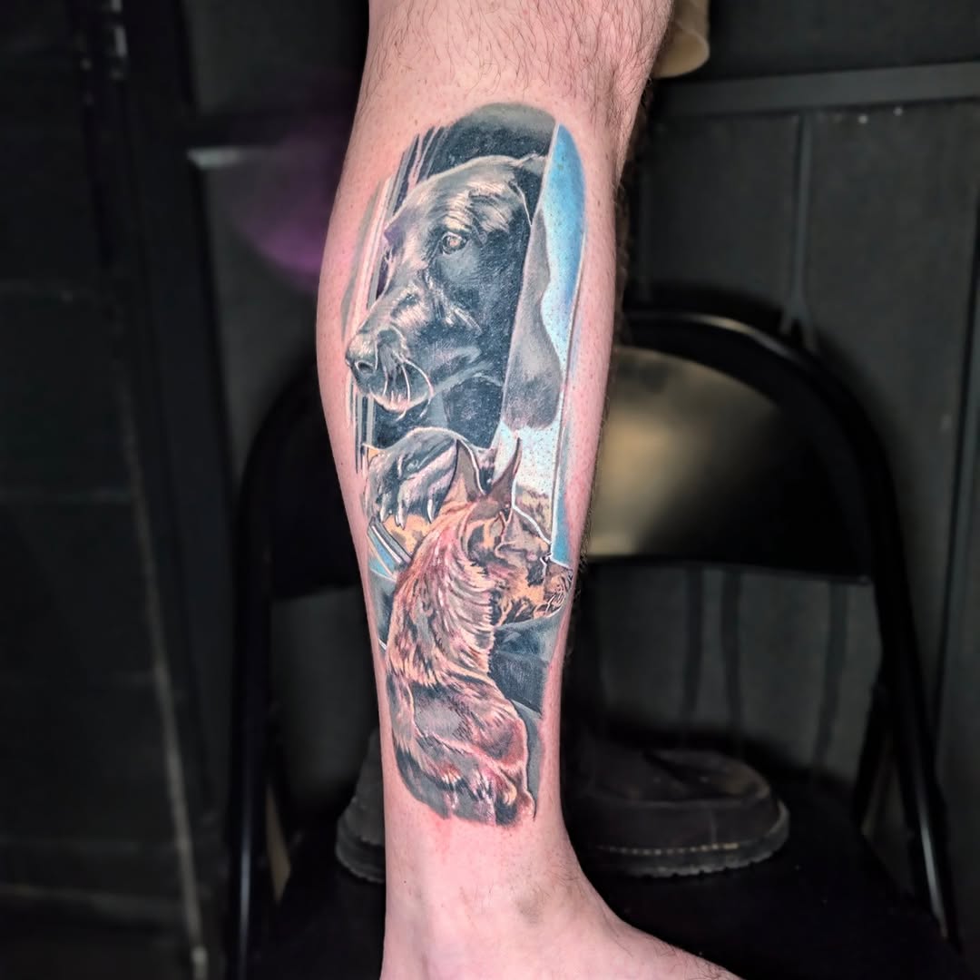 Tattoo by @solasjansentattoo — realism, black_and_grey