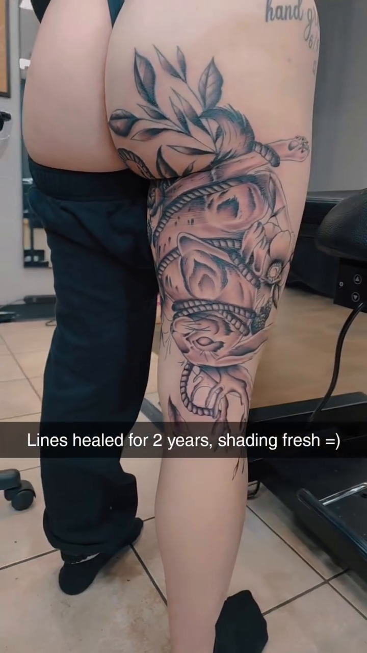 Tattoo by @dunebuggybobby — realism, black_and_grey