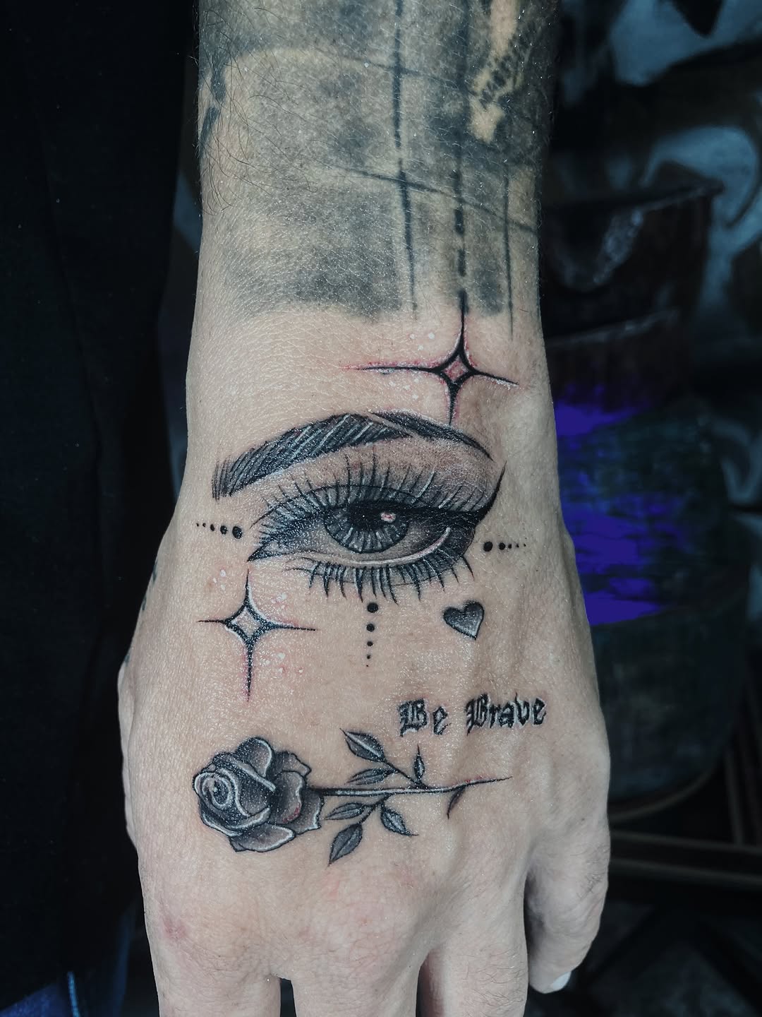 Tattoo by @hawk_tattoo_line — fine_line, black_and_grey