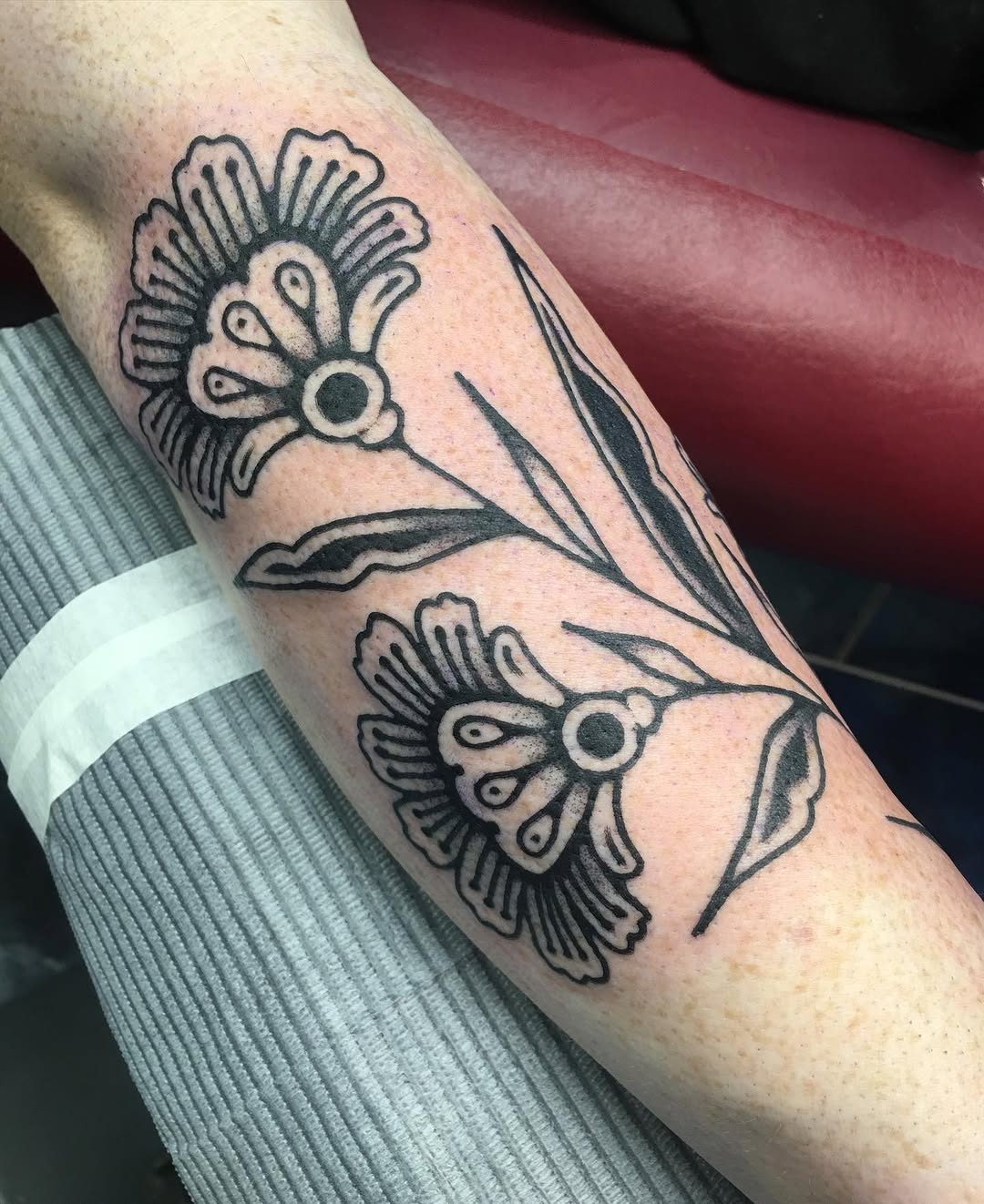 Tattoo by @abbeytat — american_traditional, illustrative