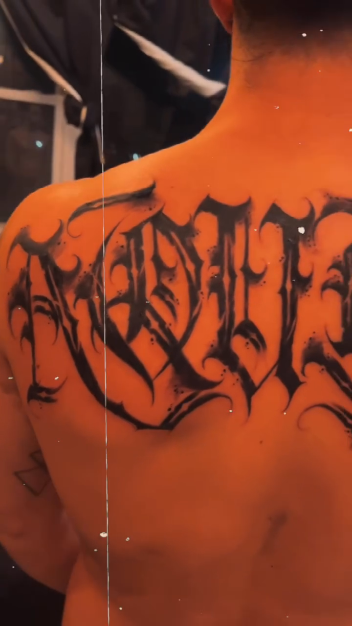 Tattoo by @jokertattoos — lettering_script