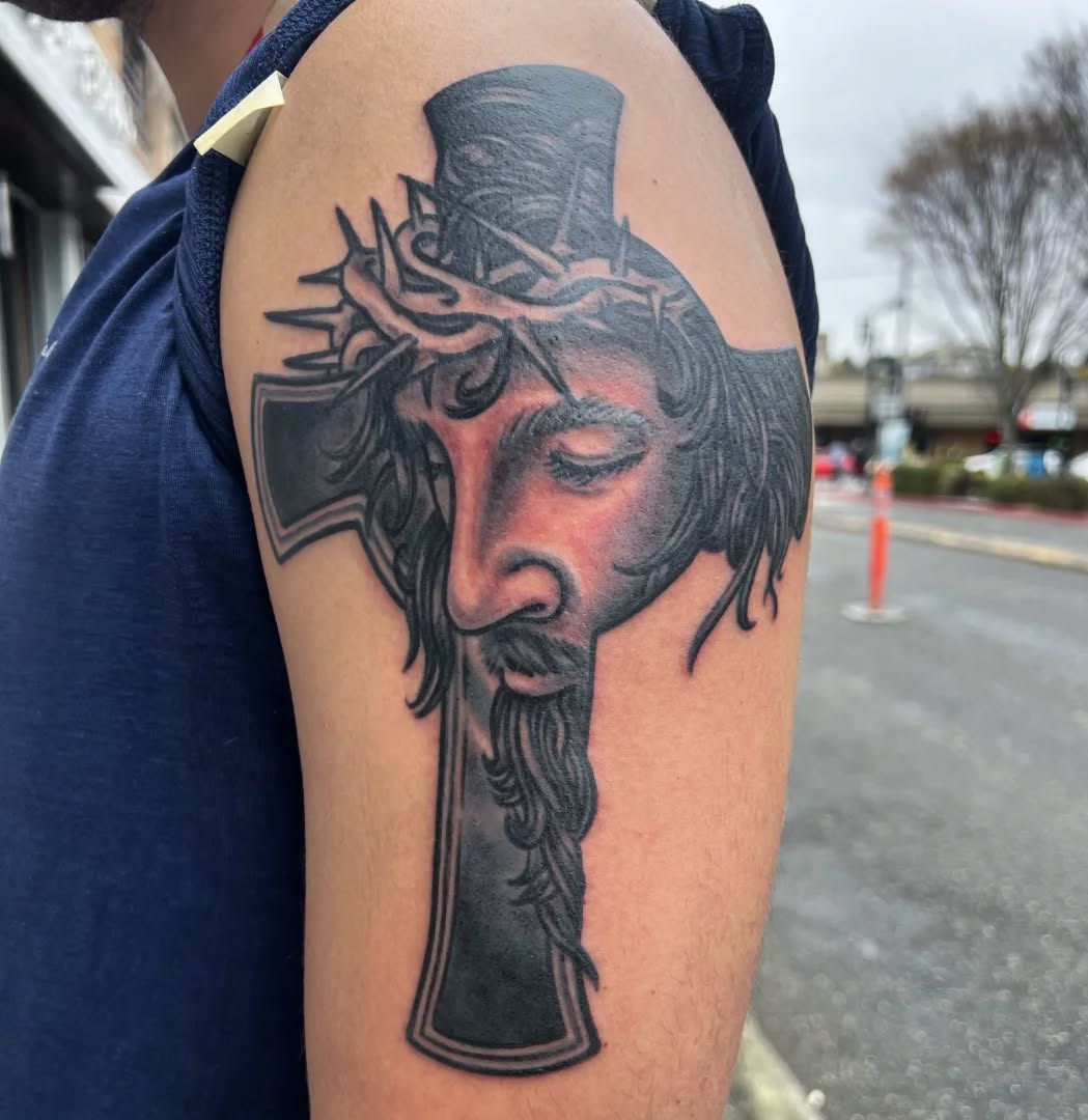 Tattoo by @jsharpe_utn — realism, black_and_grey