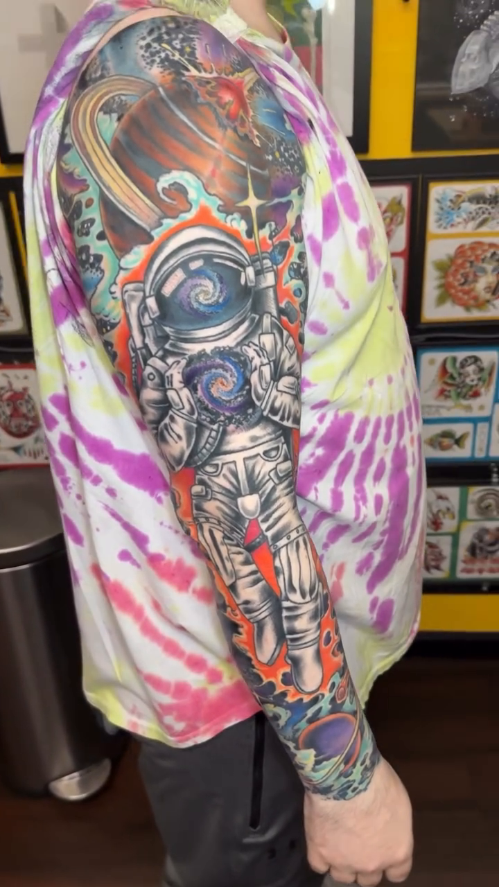 Tattoo by @andrewmammoth — realism, japanese_irezumi