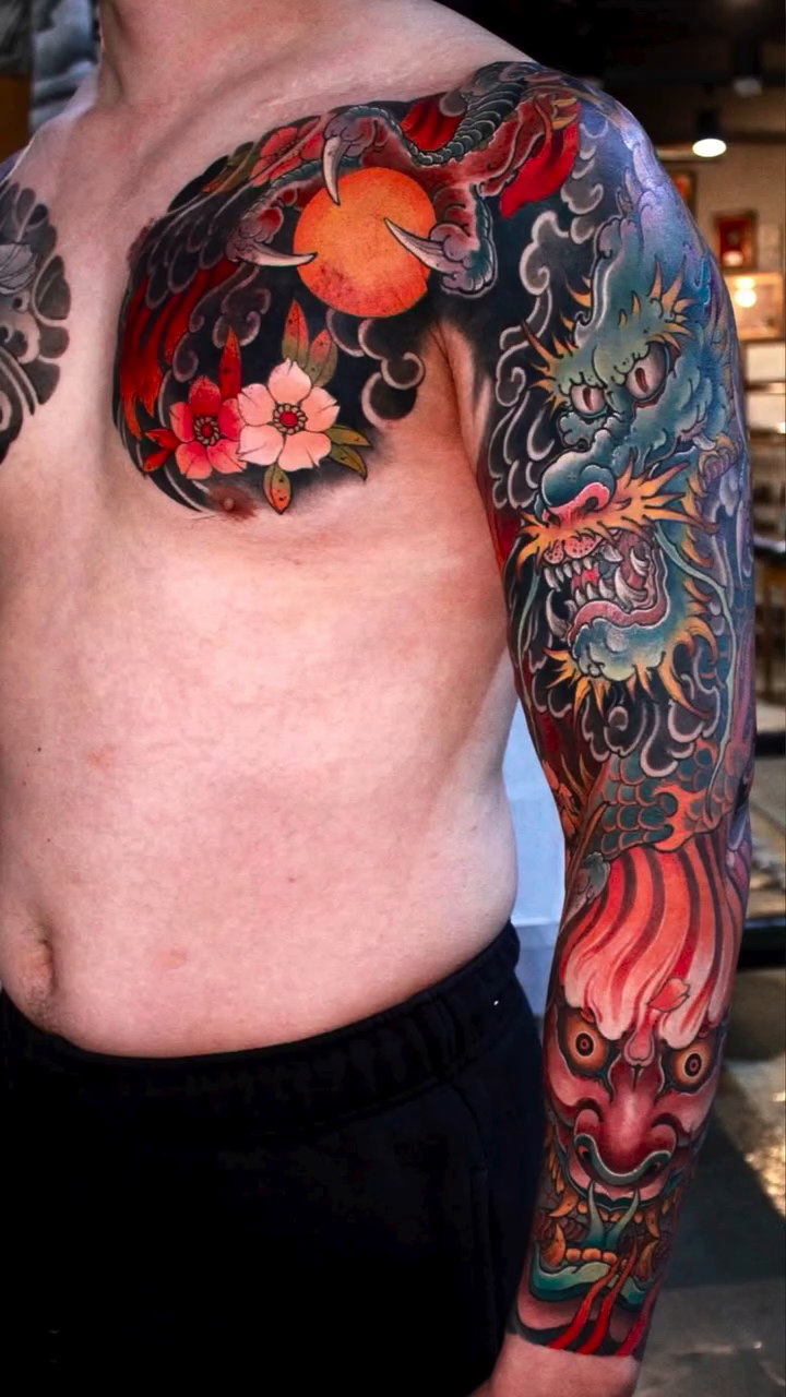 Tattoo by @hocheon1 — japanese_irezumi, illustrative