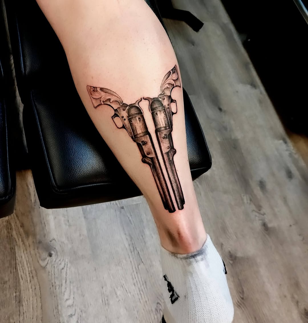 Tattoo by @briankirsch9 — black_and_grey, realism