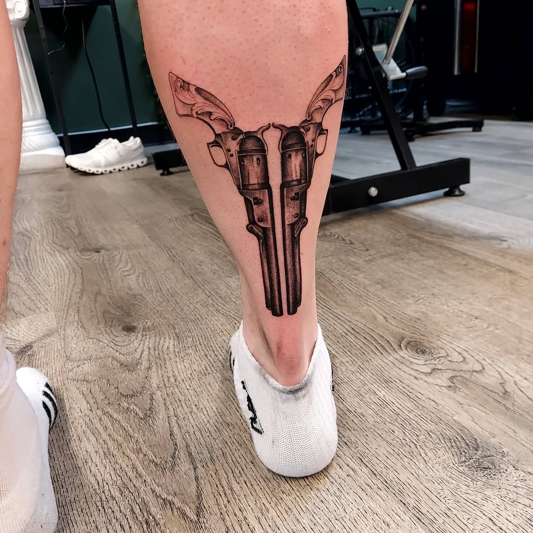 Tattoo by @briankirsch9 — black_and_grey, realism