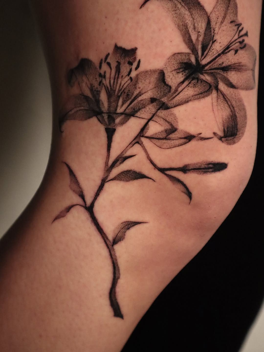 Tattoo by @_connormoon_ โ illustrative, black_and_grey