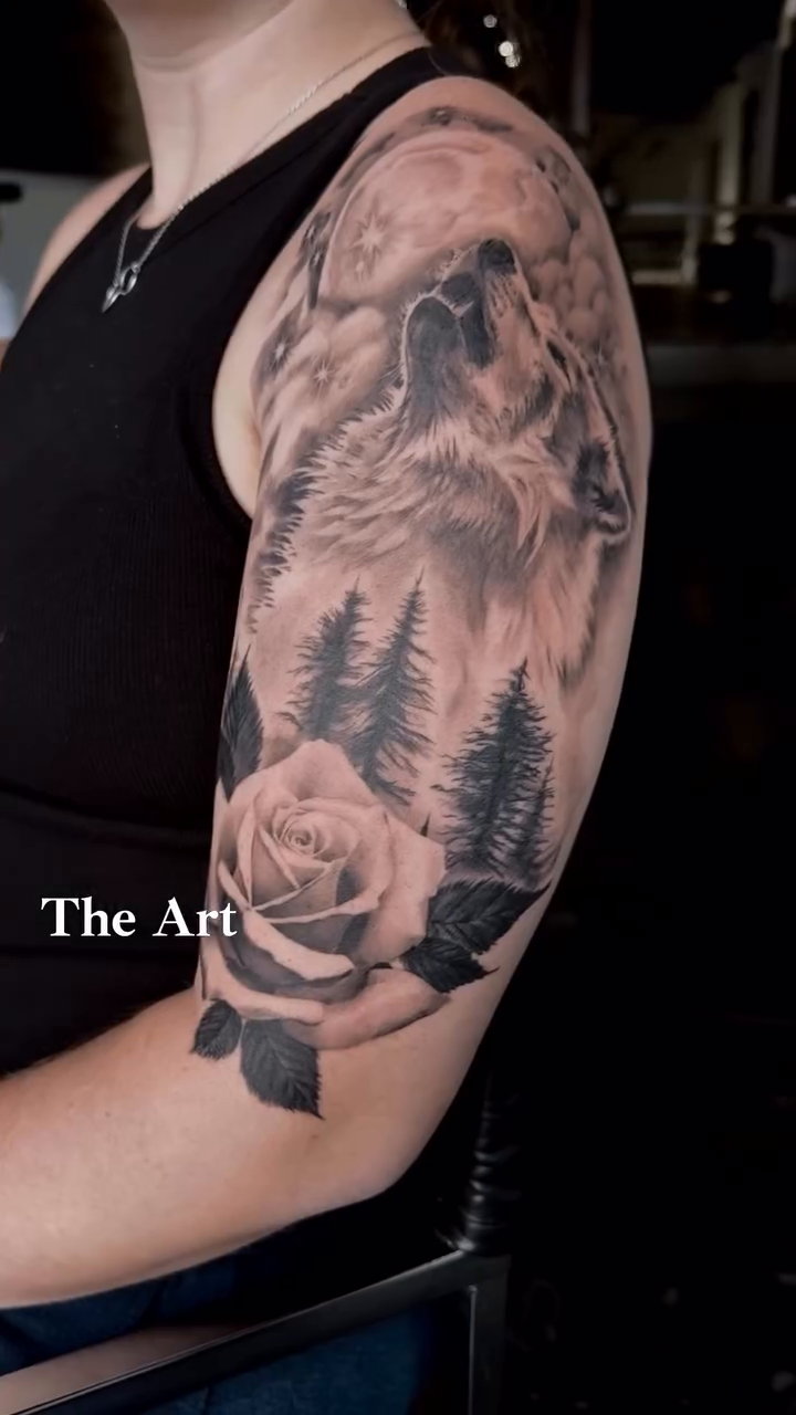 Tattoo by @newbold.tattoo โ black_and_grey, realism