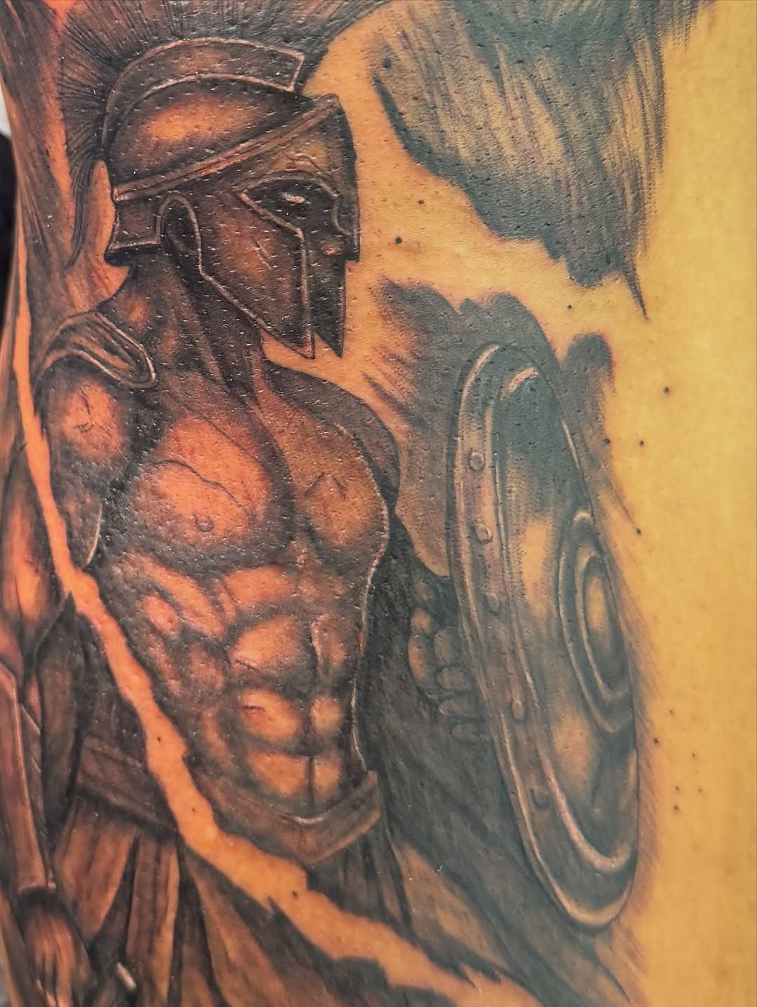 Tattoo by @sarai.inks — realism, black_and_grey