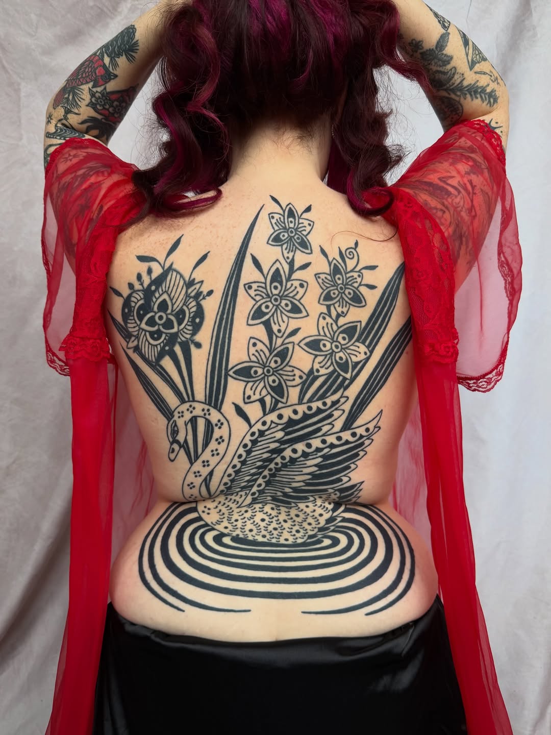 Tattoo by @cosmic___karma โ blackwork, ornamental