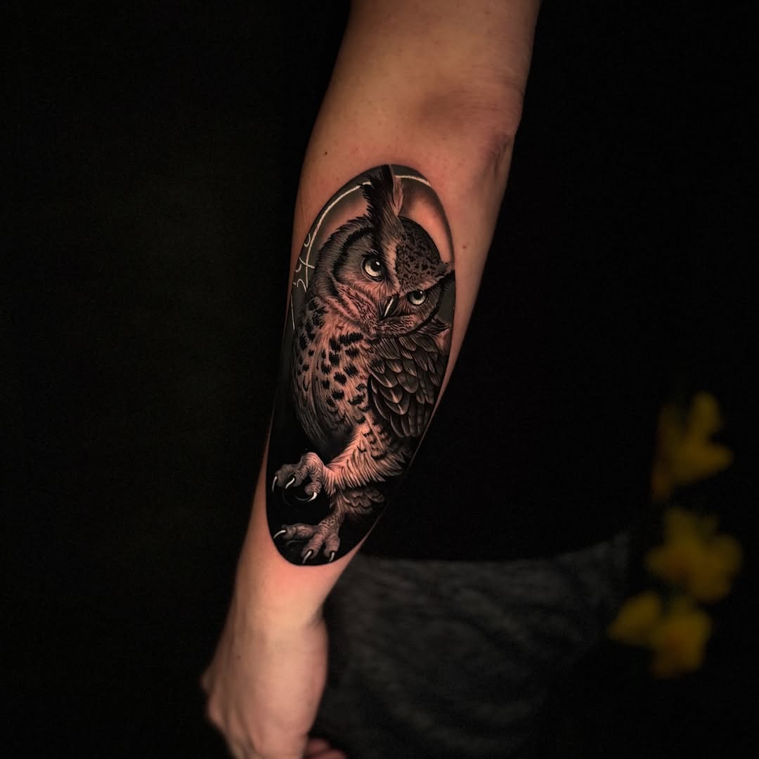 Tattoo by @taystattoos — realism, black_and_grey