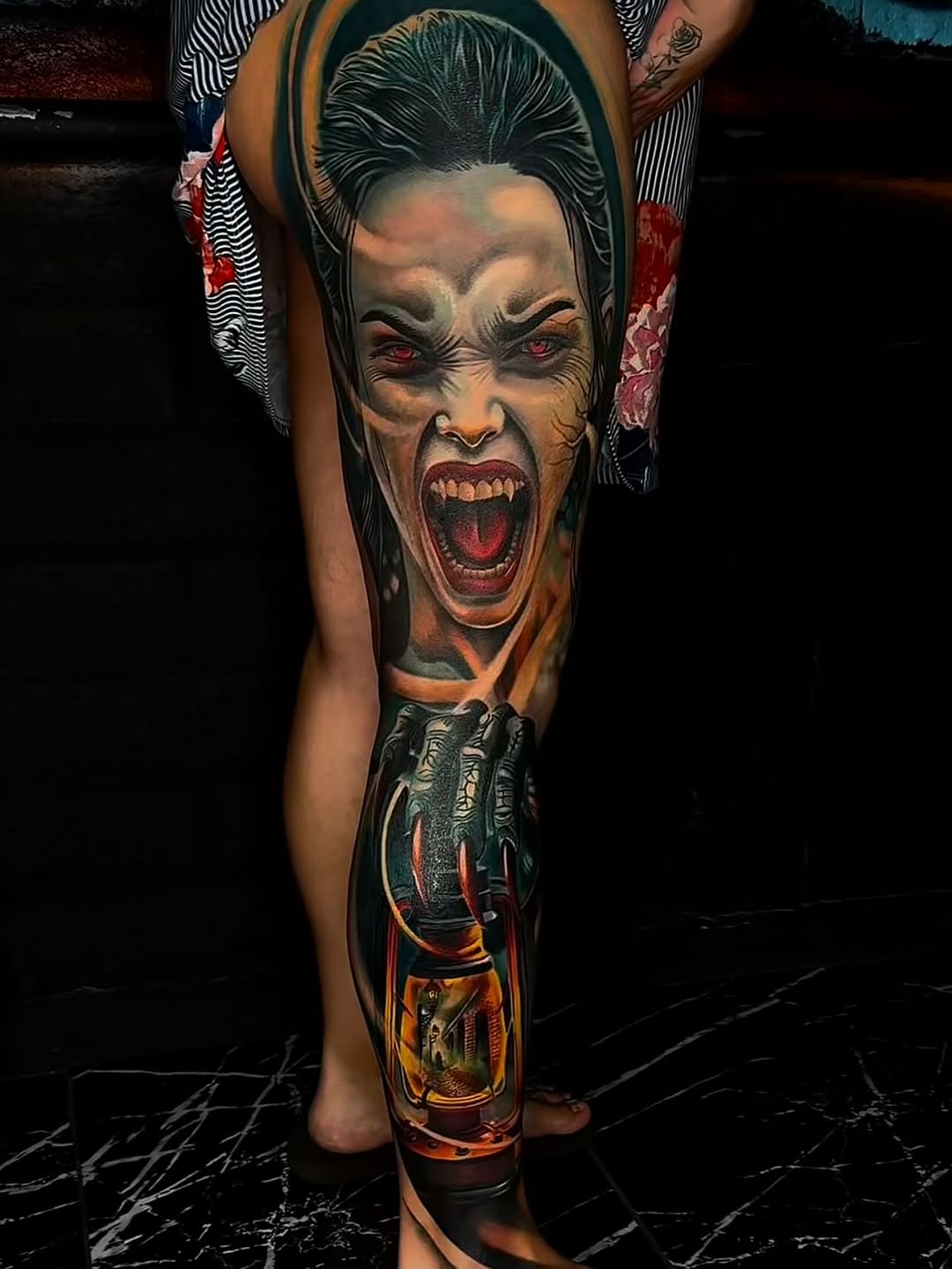 Tattoo by @big_c._tattoos — realism, dark_realism