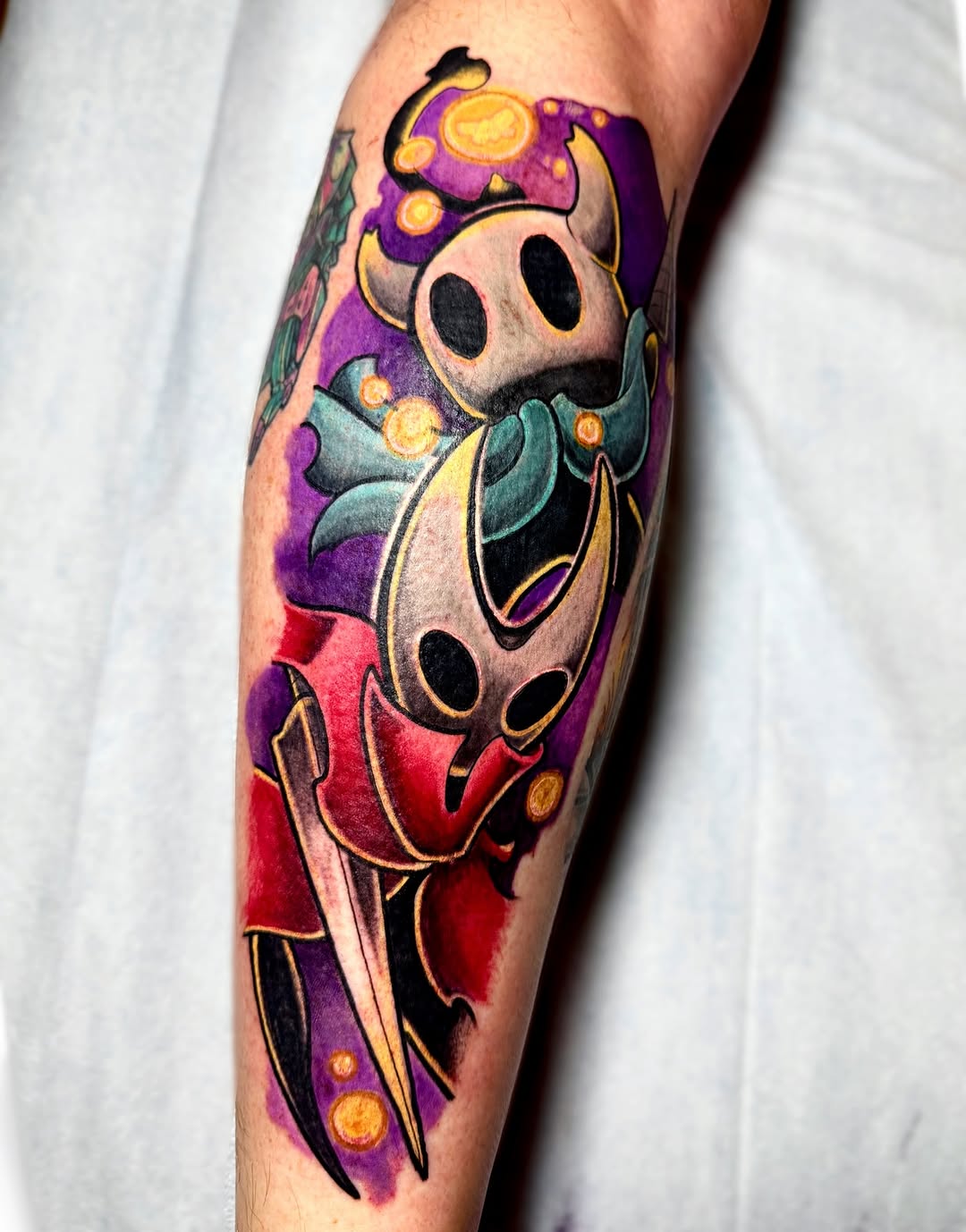 Tattoo by @kuntrevolution — new_school, anime
