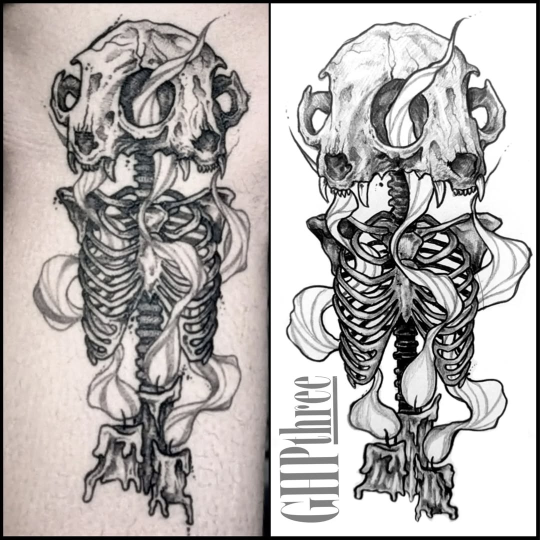 Tattoo by @ghpthree — dark_realism