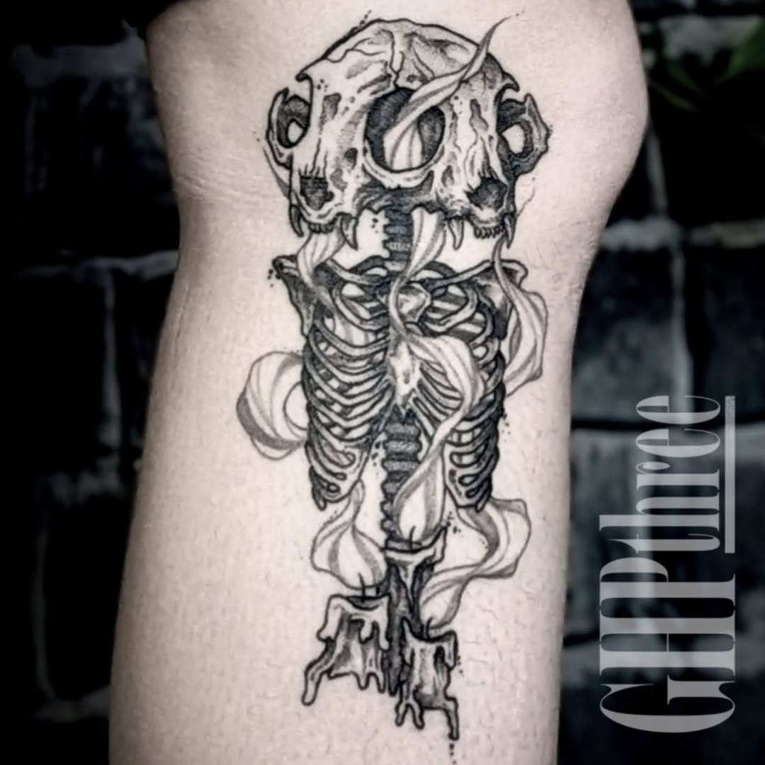 Tattoo by @ghpthree — dark_realism