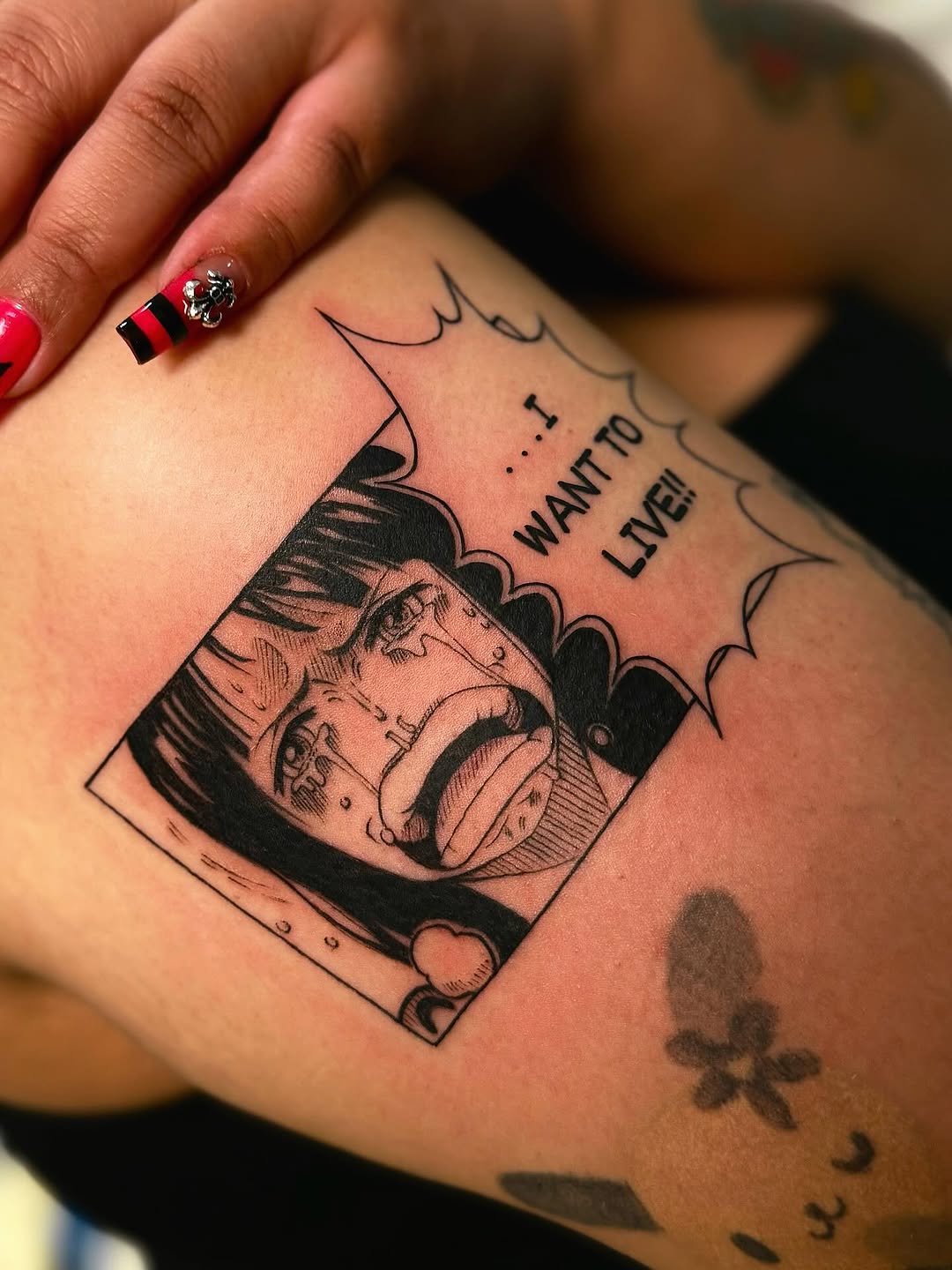 Tattoo by @inkbymiso — illustrative, black_and_grey