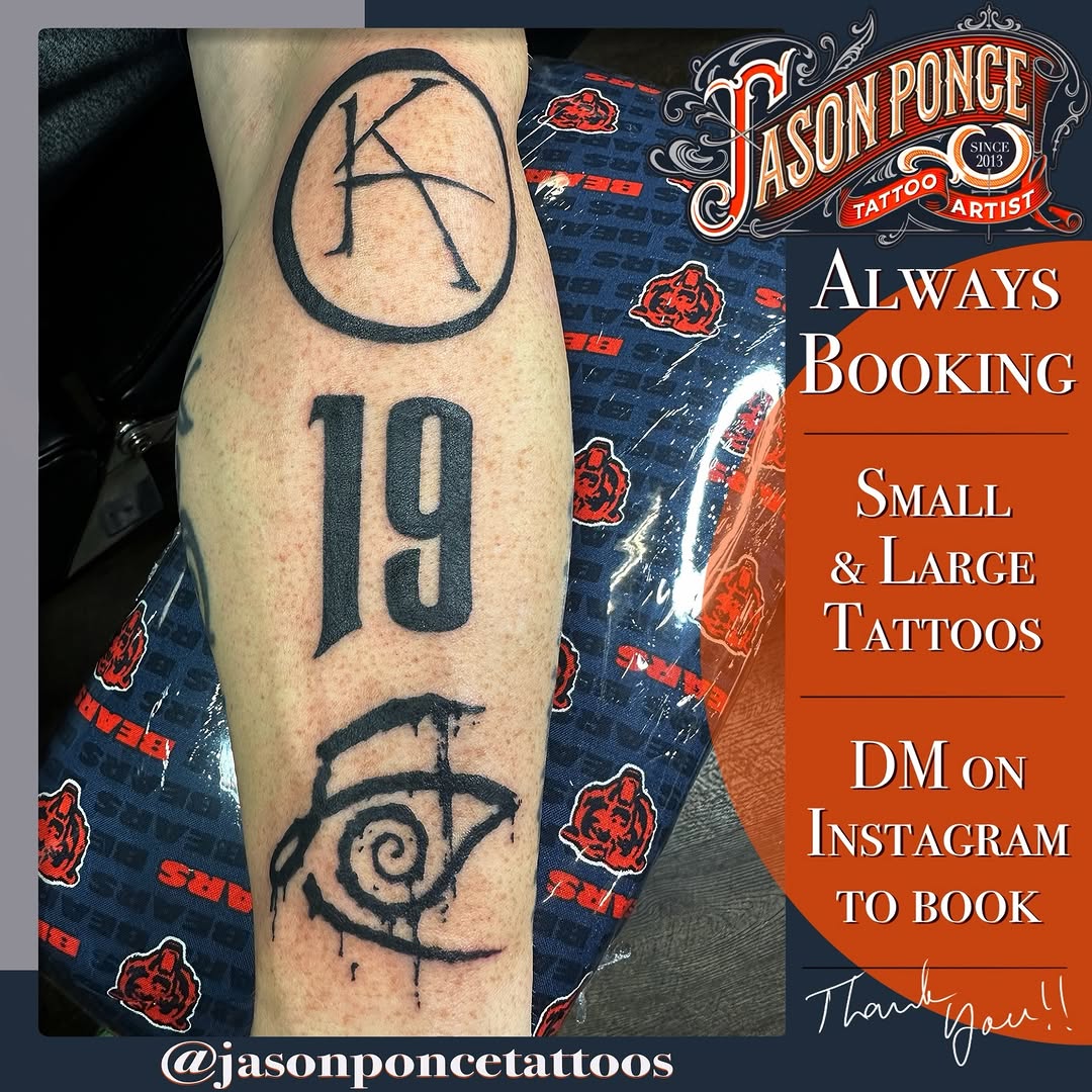 Tattoo by @jasonponcetattoos — blackwork