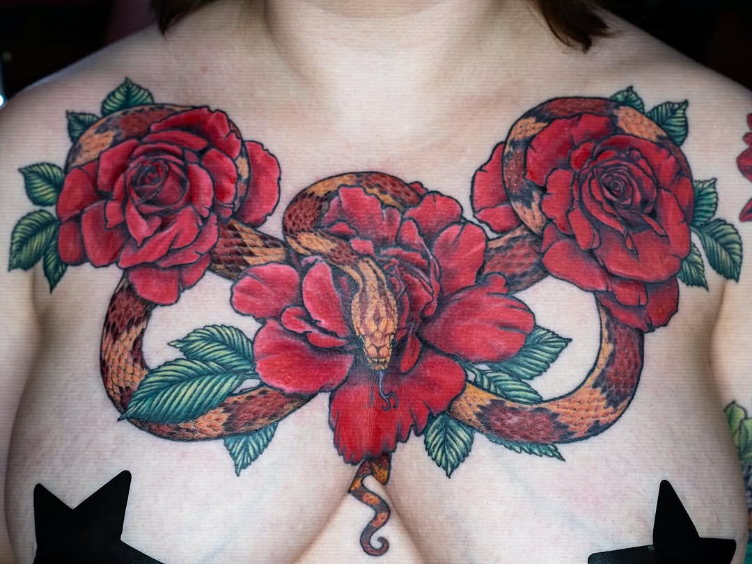 Tattoo by @rowanrhystattoo — neo_traditional, realism