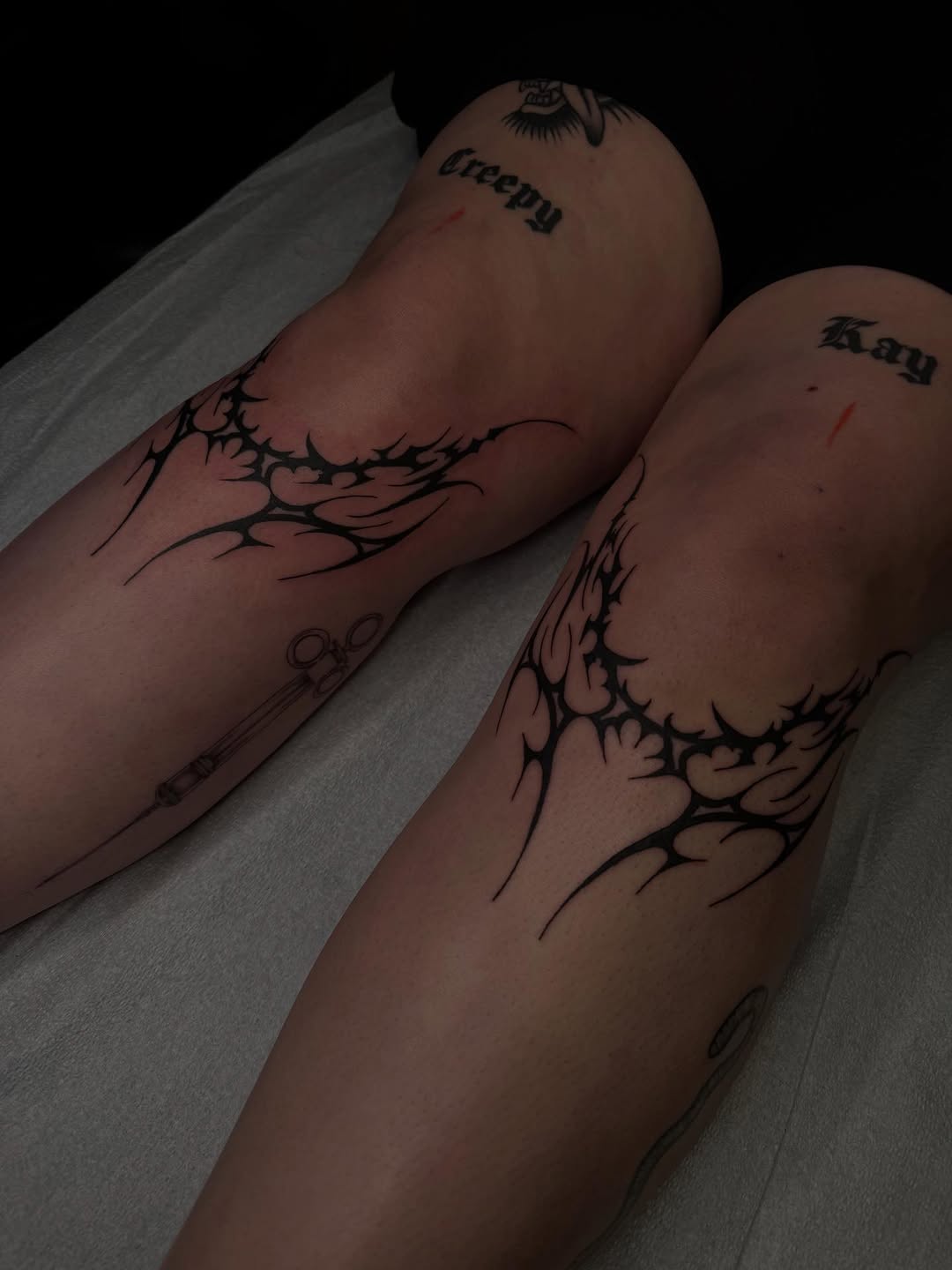Tattoo by @inkedbykz — blackwork