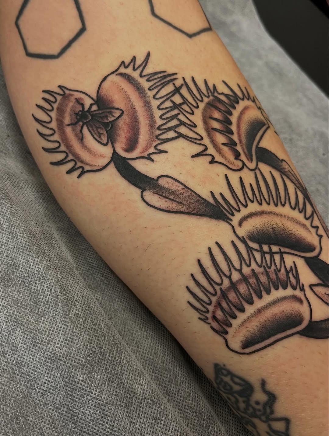Tattoo by @leebrewstertattoos — illustrative, black_and_grey