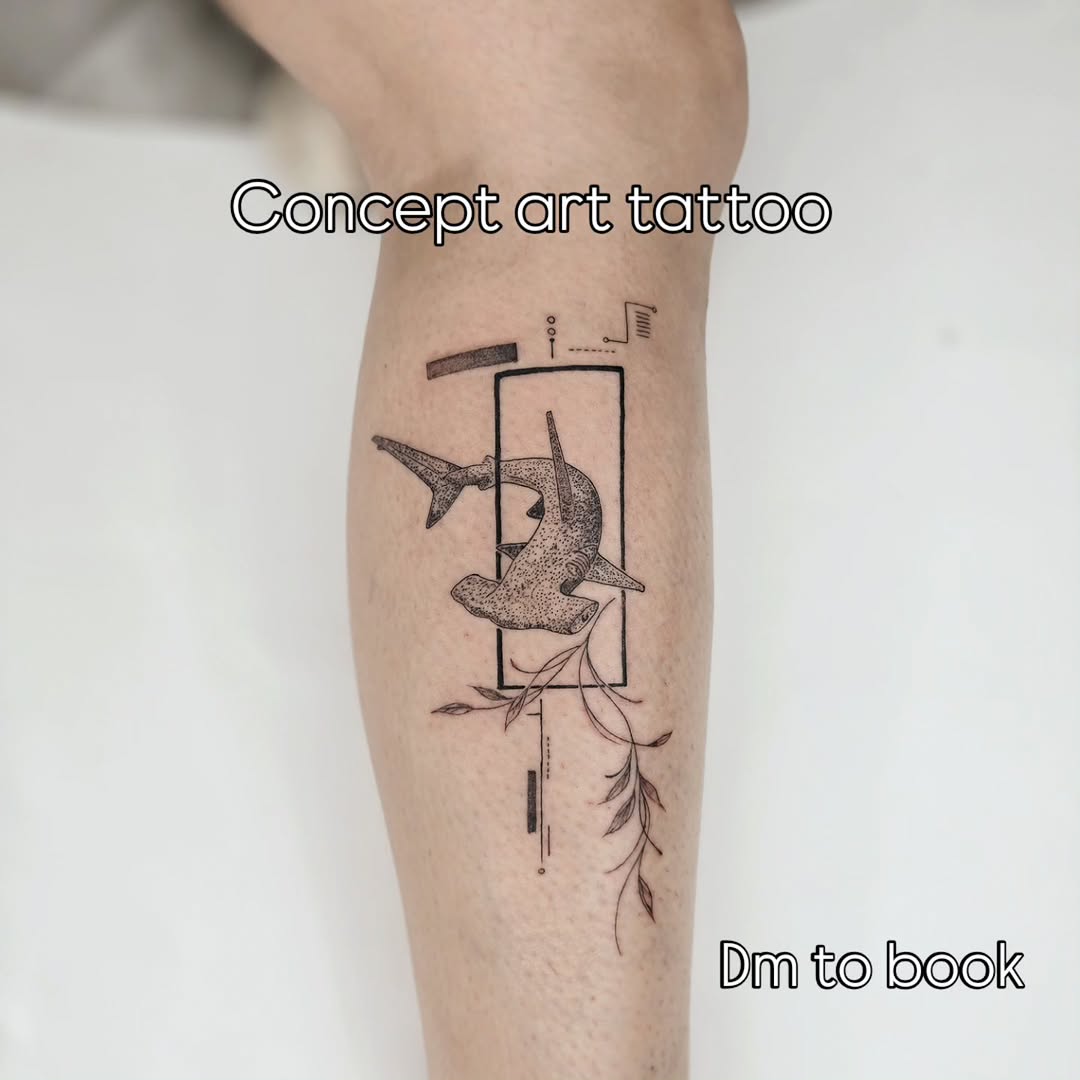 Tattoo by @browtech.joel — fine_line, dotwork