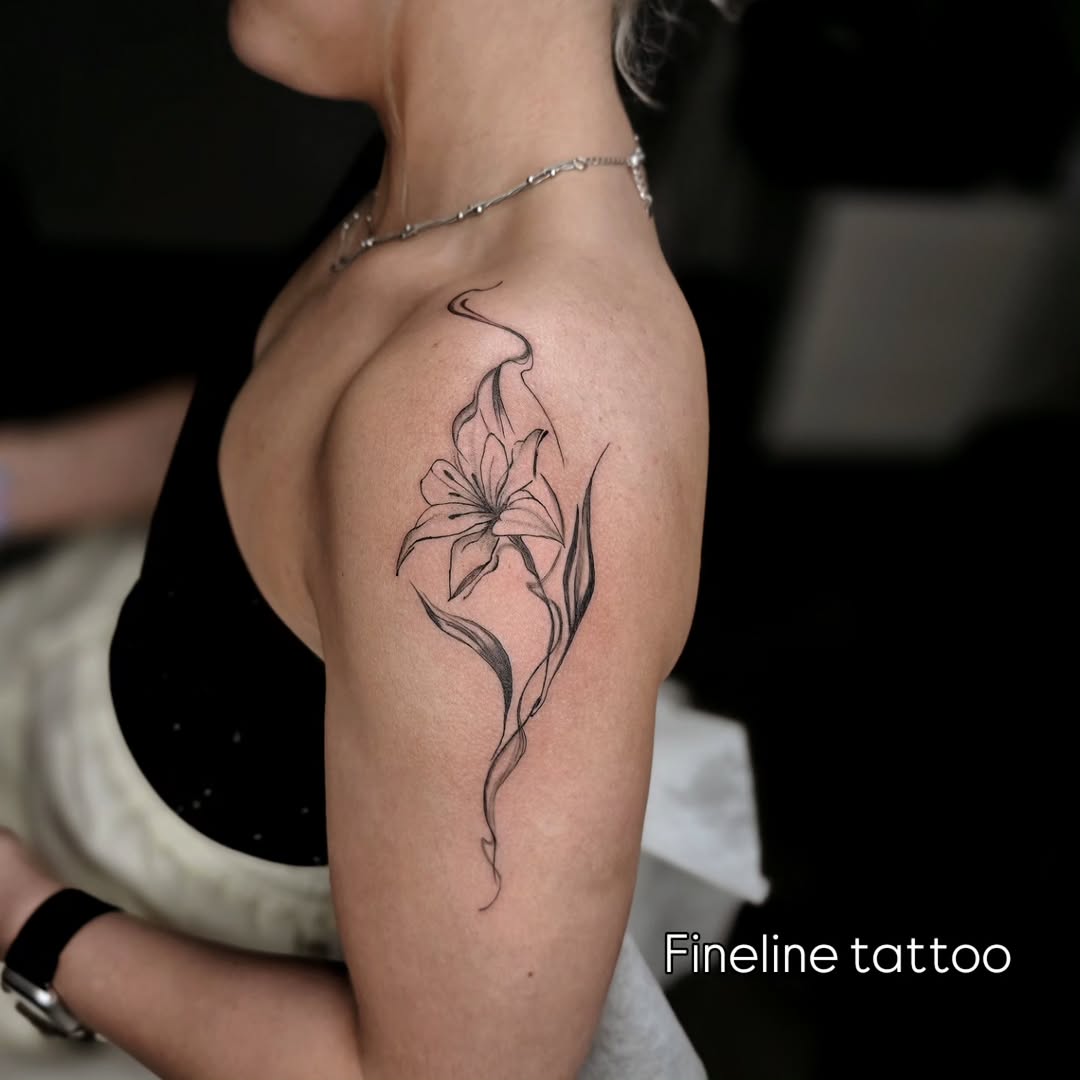 Tattoo by @browtech.joel — fine_line