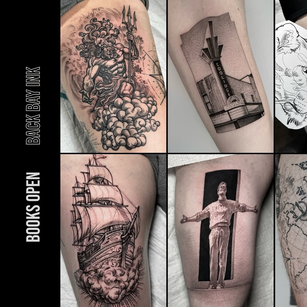 Tattoo by @markvatatattoo โ black_and_grey
