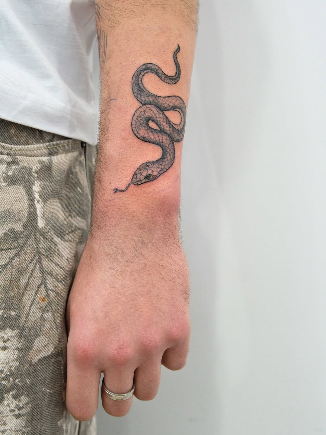 Tattoo by @wild_waves_ink — fine_line, black_and_grey