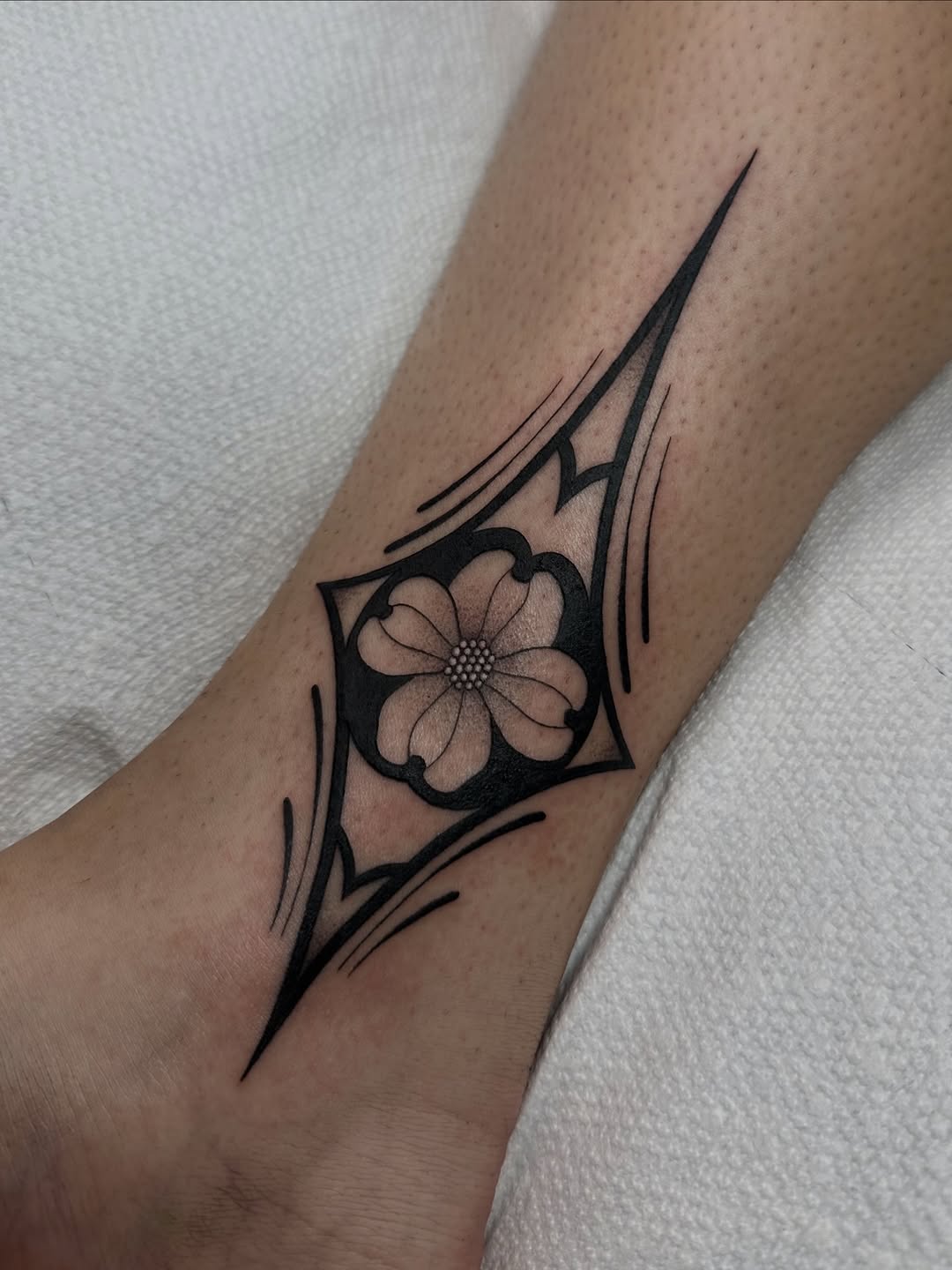 Tattoo by @brookxyn โ blackwork, illustrative