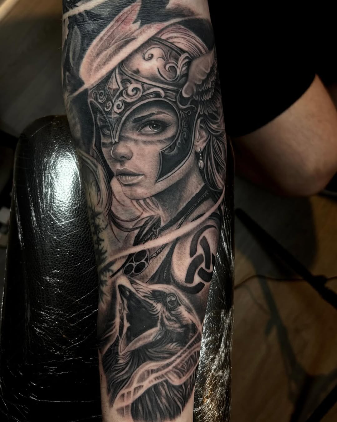 Tattoo by @inkbyjay1 — realism, black_and_grey