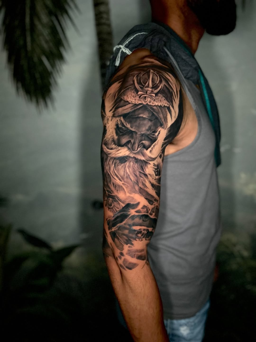 Tattoo by @jakeomen — black_and_grey, realism
