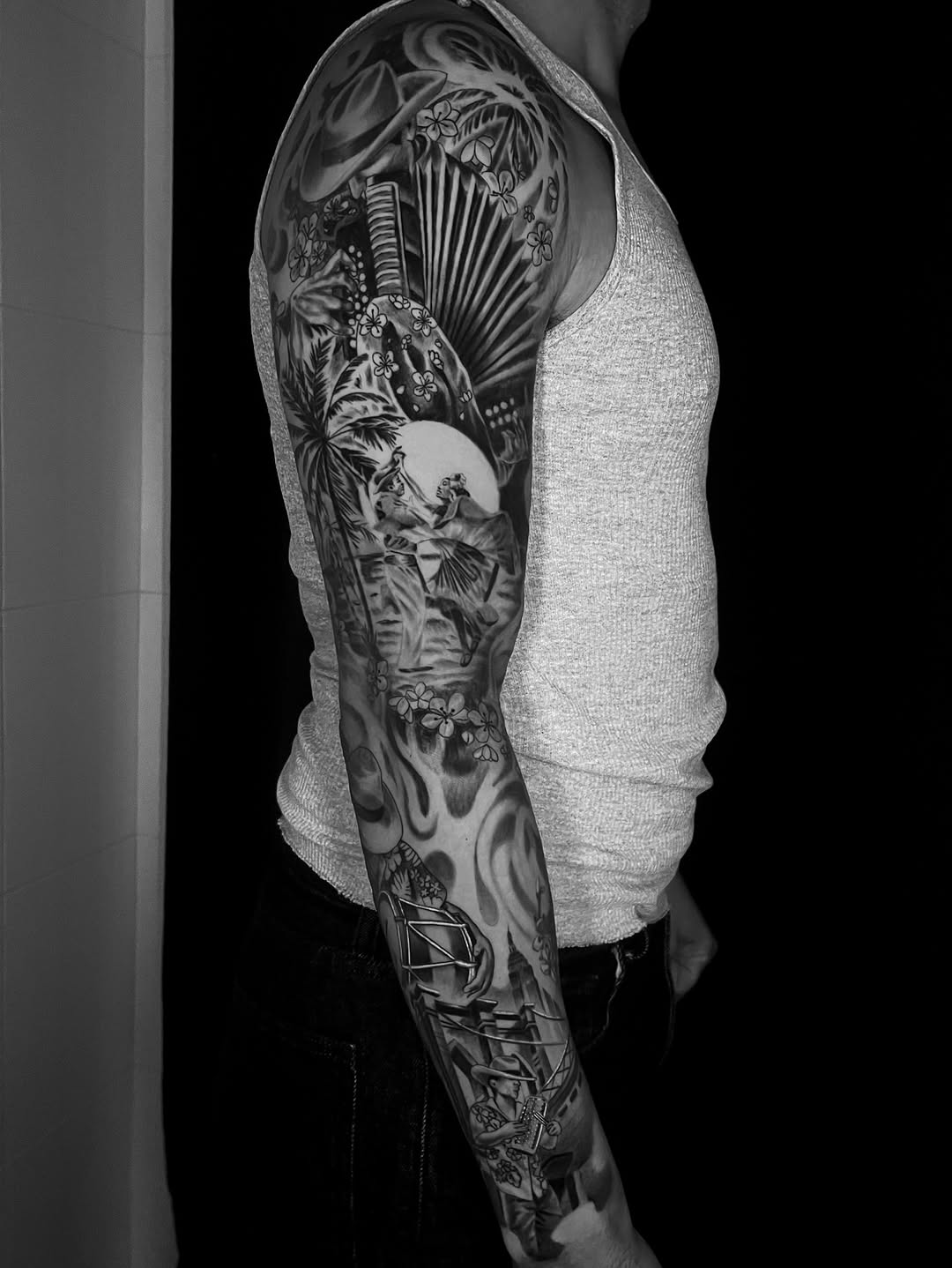 Tattoo by @charles_arizmendy — realism, black_and_grey