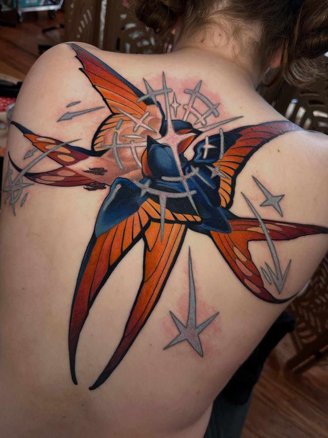 Tattoo by @grizzleyclaire — neo_traditional, realism